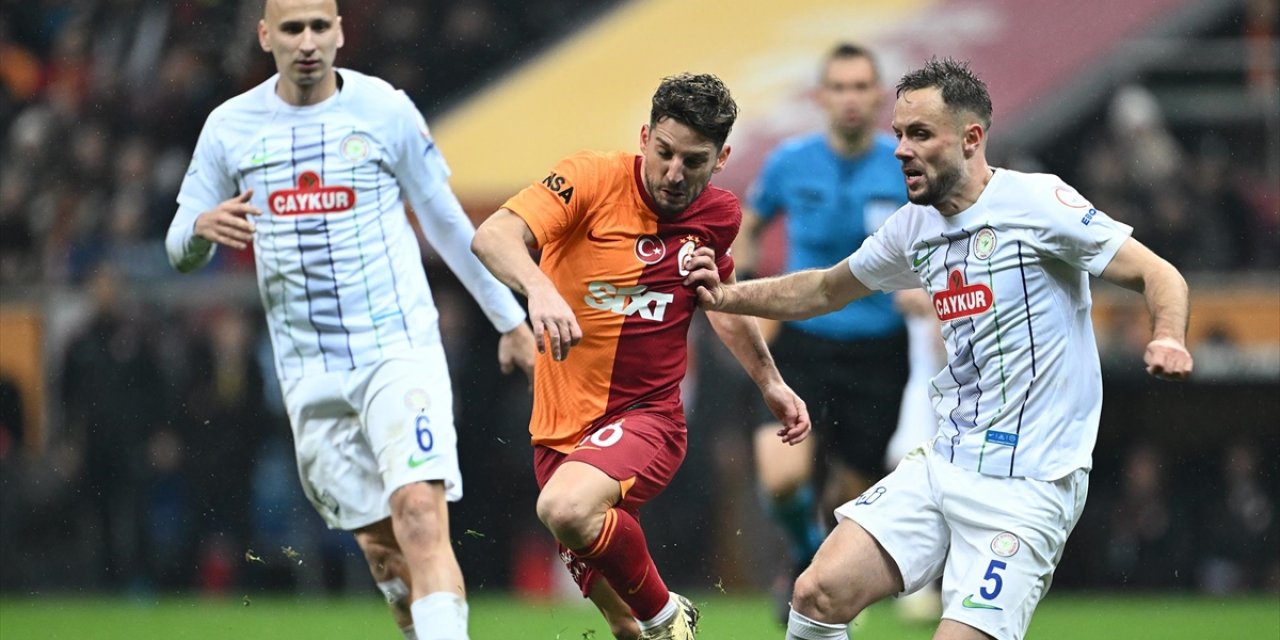 Galatasaray, Süper Lig'de Yarın Çaykur Rizespor'u Ağırlayacak