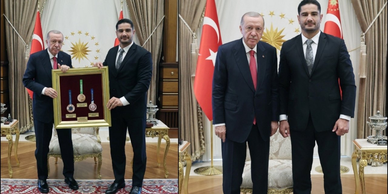 Cumhurbaşkanı Erdoğan, Taha Akgül'ü Kabul Etti