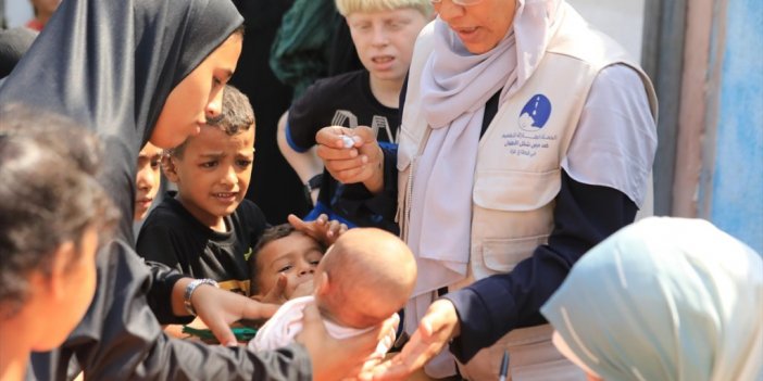Dsö, Gazze Şeridi'nde 560 Binden Fazla Çocuğa "çocuk Felci Aşısı" Yapıldığını Duyurdu