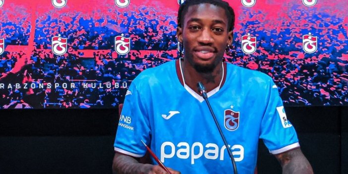 Trabzonspor'da Muhammed Cham İçin İmza Töreni Düzenlendi