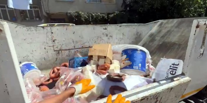 Gıda toptancısında Mide bulandıran görüntüler