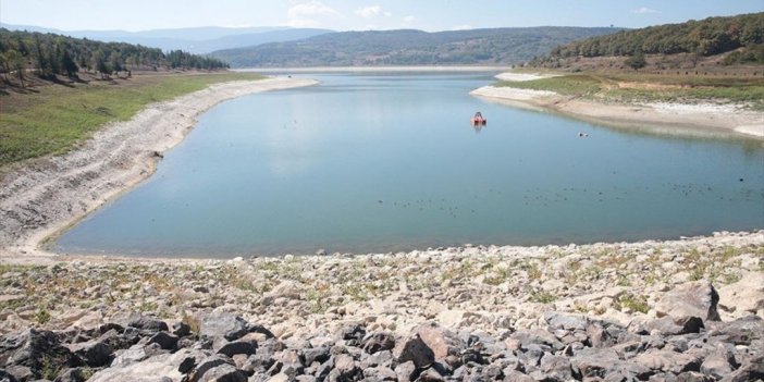 Bolu'daki Gölköy Baraj Gölünde Su Seviyesi Yüzde 30'un Altına Düştü