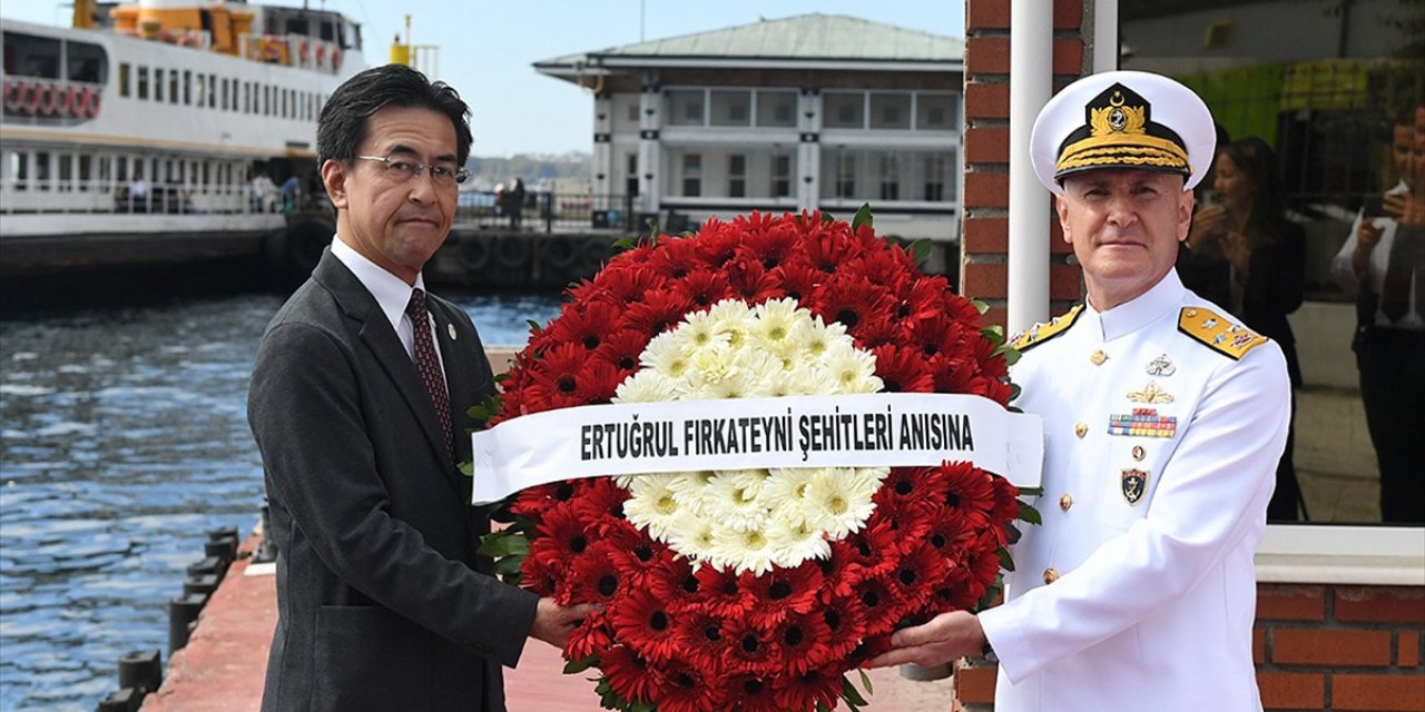 MSB, 1890 Yılında İstanbul'da Batan Ertuğrul Fırkateyni'ndeki Şehit Denizcileri Andı