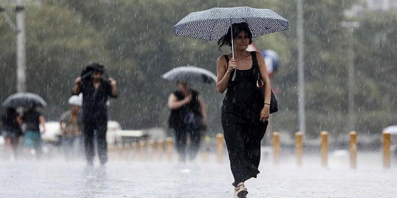 Meteoroloji'den Kuvvetli Sağanak Uyarısı: İşte İl İl Hava Durumu