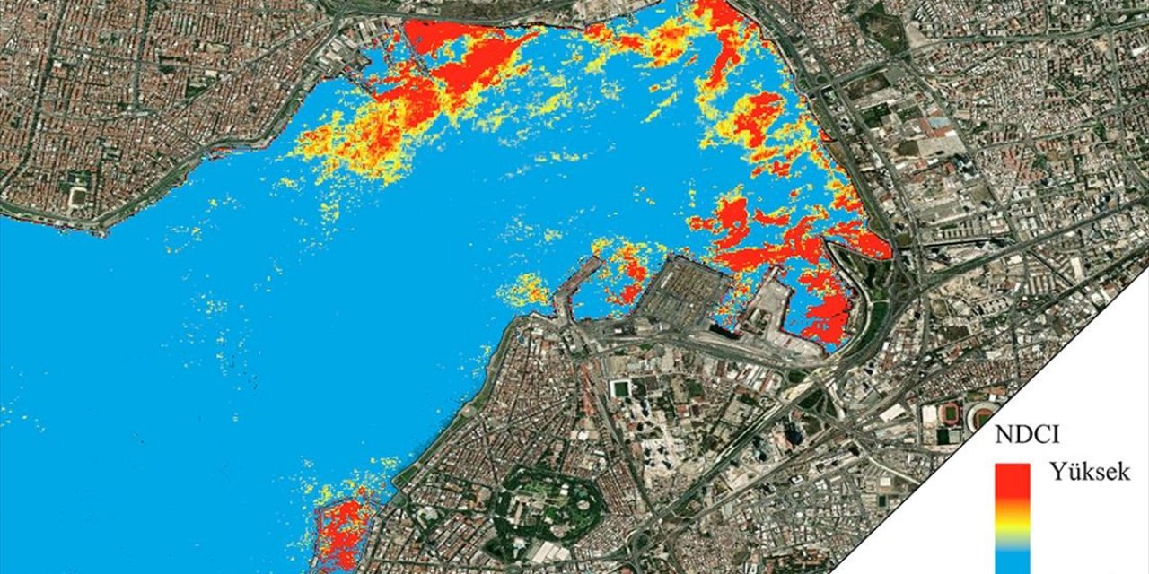 İzmir Körfezi'ndeki Kirliliğin Haritası Uydu Görüntüleriyle Çıkarıldı