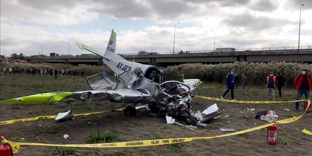 Bursa'da Eğitim Uçağı Düştü! 2 Pilot Hayatını Kaybetti