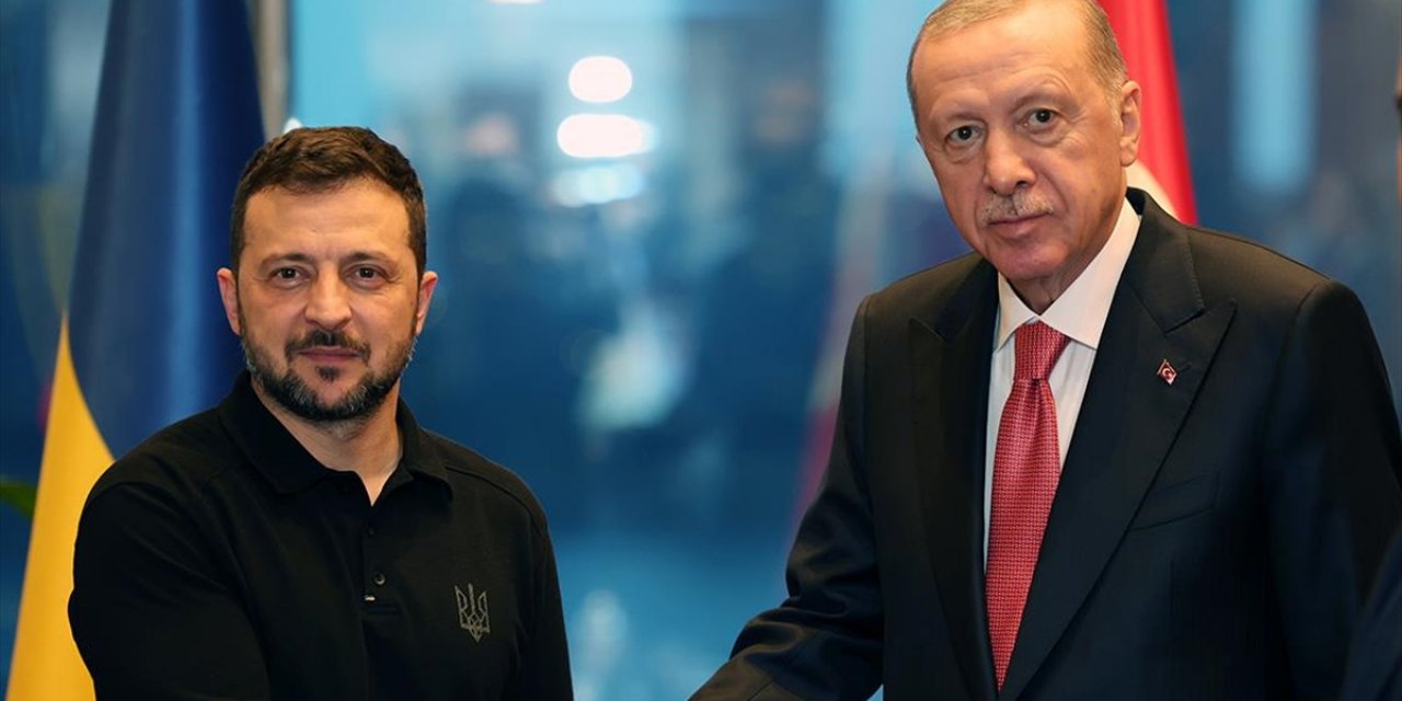 Cumhurbaşkanı Erdoğan, Ukrayna Devlet Başkanı Zelenskiy İle Görüştü
