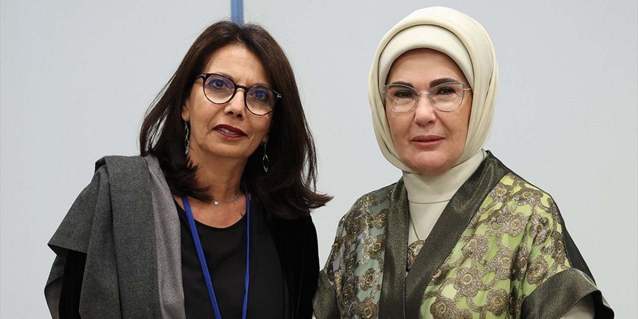 Emine Erdoğan, BM Genel Sekreteri Özel Temsilcisi M'jid İle Görüştü