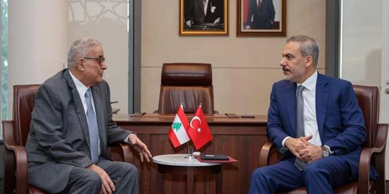 Bakan Fidan Lübnanlı Mevkidaşı İle Görüştü