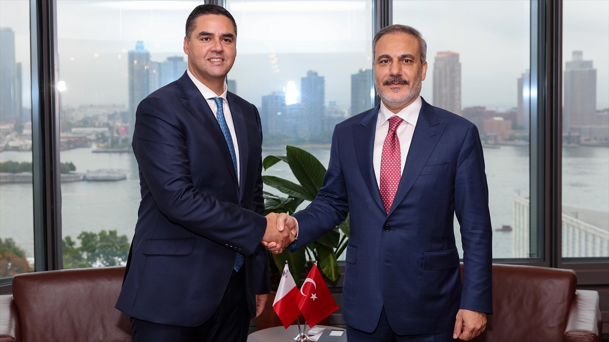 Dışişleri Bakanı Fidan, New York'ta Malta Dışişleri Bakanı Borg İle Görüştü