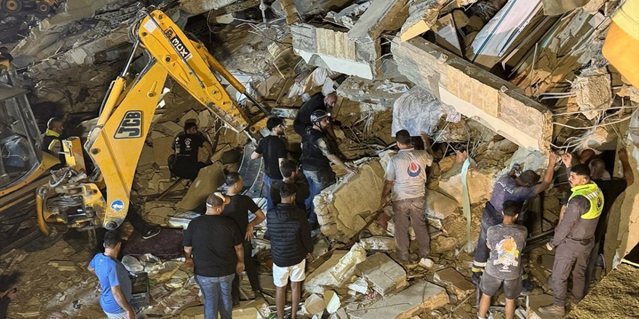 İsrail'in Lübnan'a Pazar Günü Düzenlediği Saldırılarda 105 Kişi Öldü