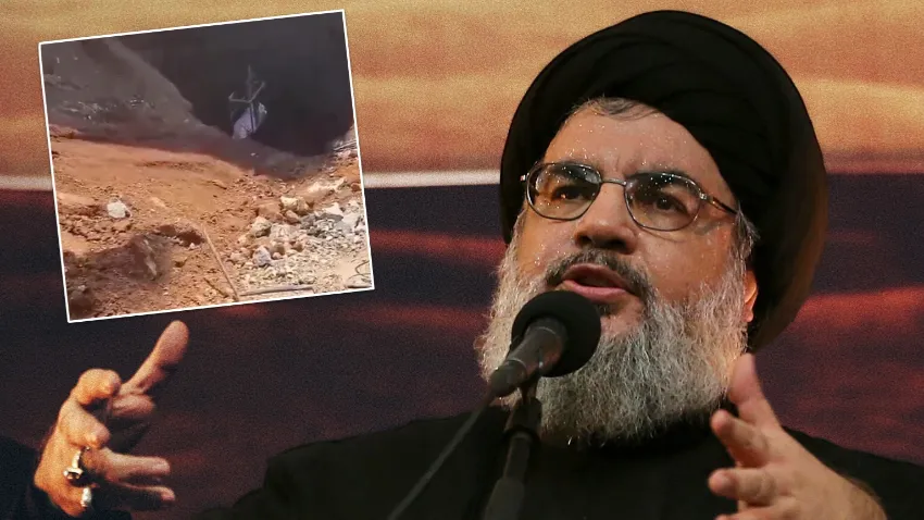 Nasrallah'ın Cesedi Yerin Derinliklerinden Vinçle Çıkarıldı!