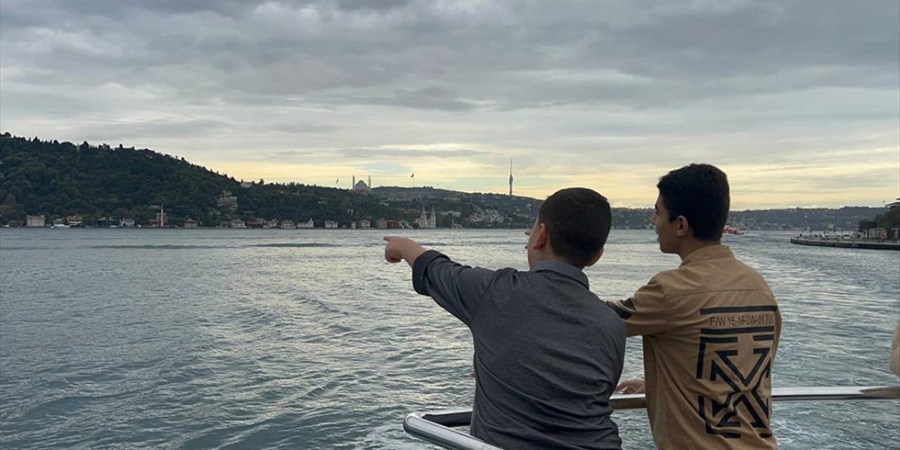 İstanbul'a Misafir Edilen Gazzeliler İçin Boğaz Turu
