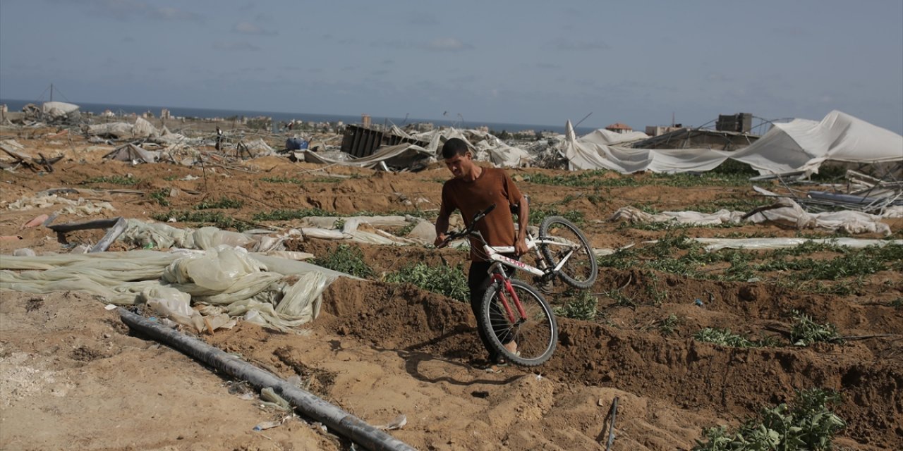 Fao ve Unosat Verilerine Göre Gazze Şeridi'ndeki Tarım Arazilerinin Yüzde 67,6'sı Zarar Gördü