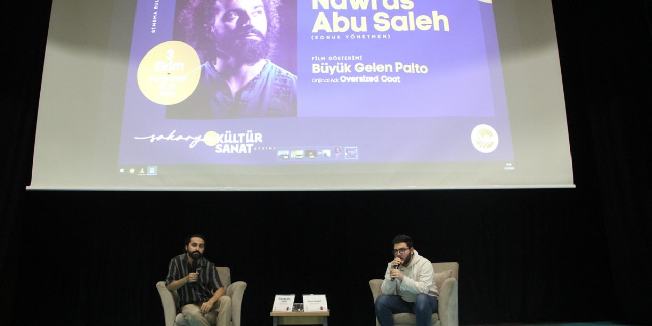 Filistinli Yönetmenin "Büyük Gelen Palto" Filminin Gösterimi Sakarya'da Yapıldı