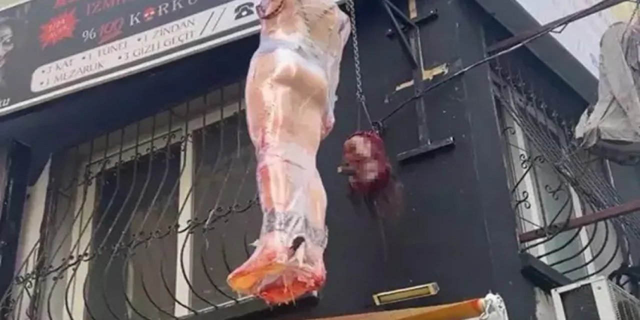 İzmir'deki Parçalanmış Kadın Vücudu Maketlerine Polis Müdahale Etti