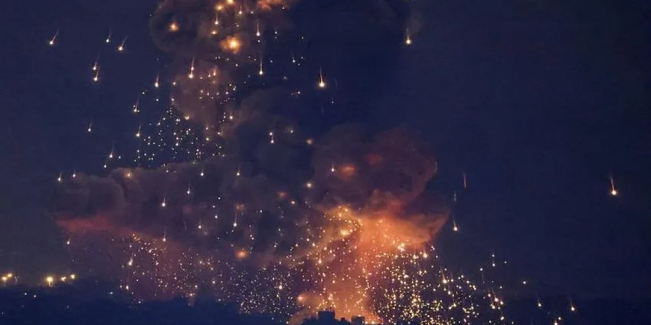 İsrail Lübnan'ın Başkenti Beyrut'u Yine Vurdu!