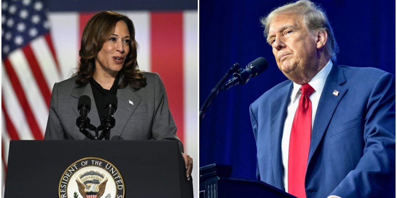 ABDde Güncel Ankete Göre Harris, Trump Karşısında Yarışı Az Farklı Önde Götürüyor