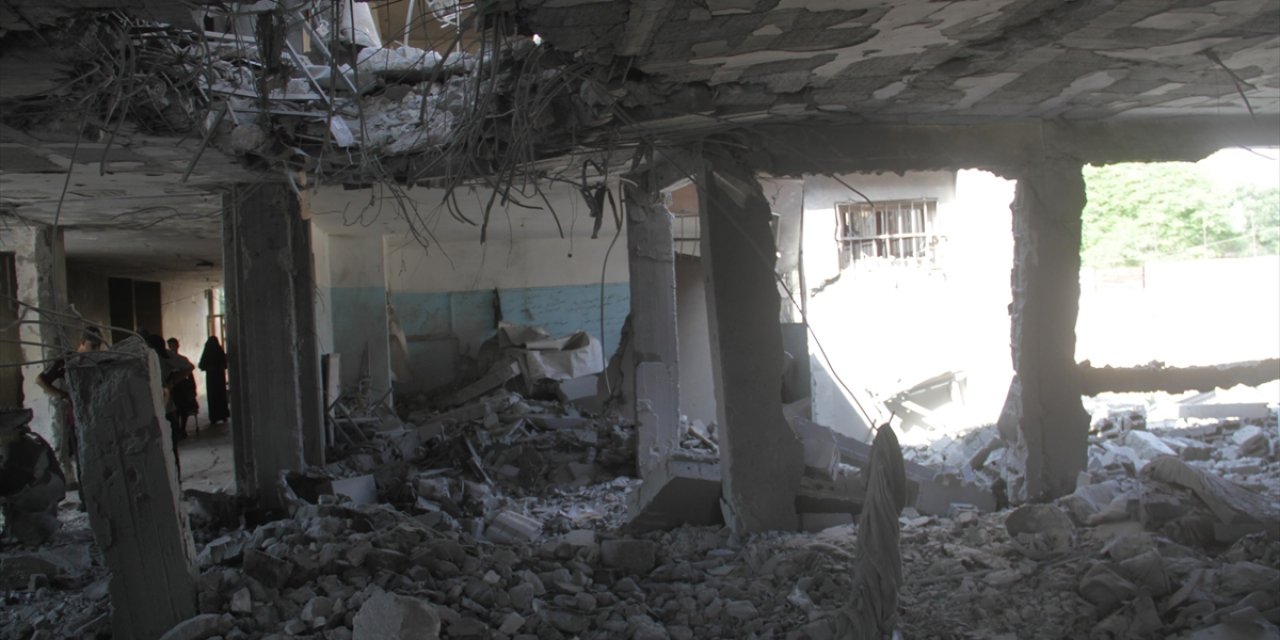 İsrail Ordusunun Gazze'de Bir Okula Düzenlediği Saldırıda En Az 28 Kişi Hayatını Kaybetti