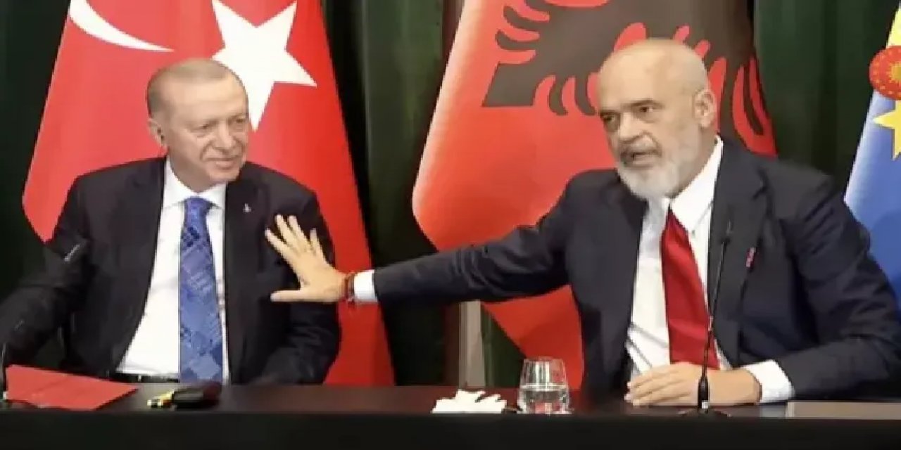 Erdoğan'ın Basın Toplantısına Damga Vuran An!