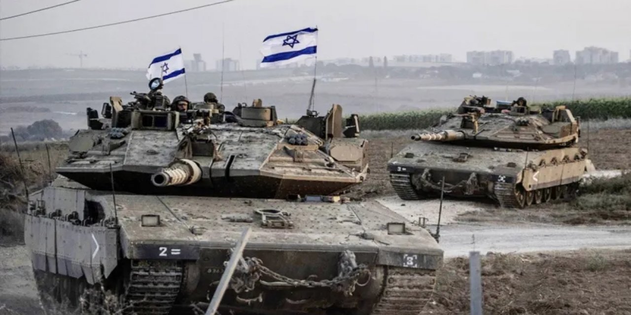 İsrail Tankları Suriye'ye Karadan Girdi