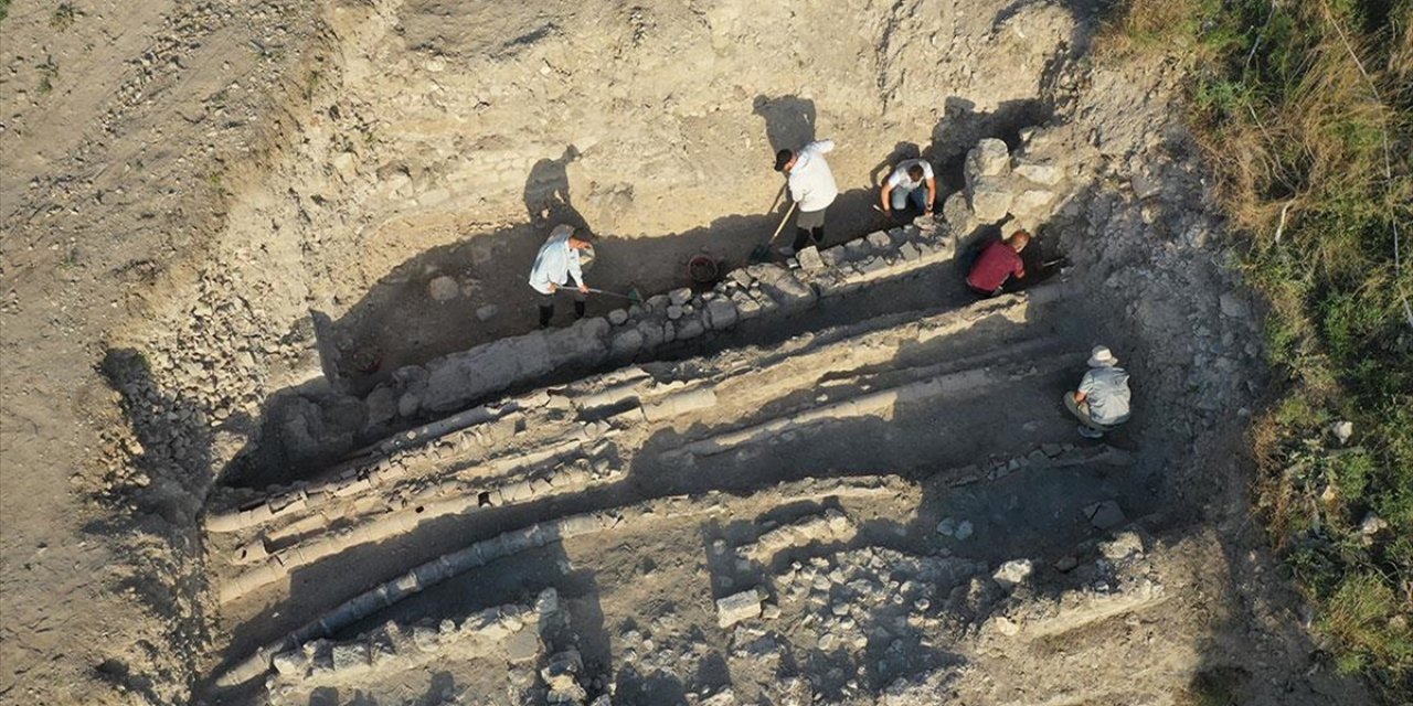 Geç Roma Dönemi'nde Antiocheia Antik Kenti'ne Su İleten 12 Künk Bulundu