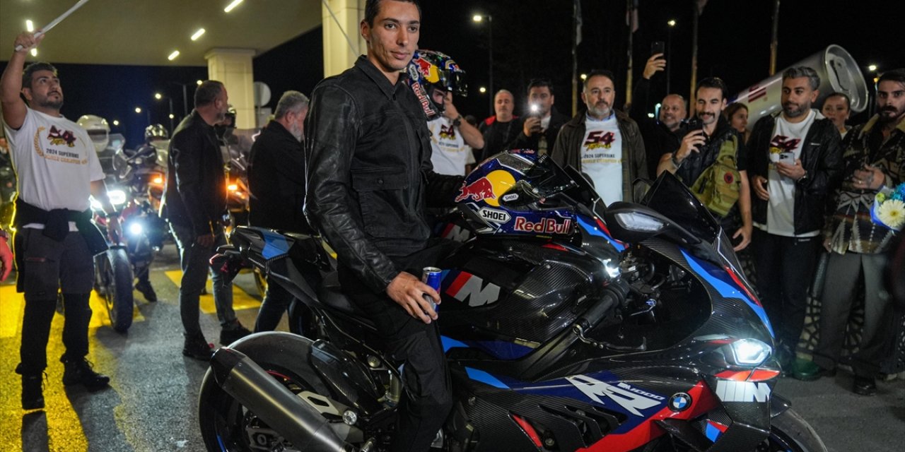 2024 Dünya Superbike Şampiyonu Toprak Razgatlıoğlu Yurda Döndü