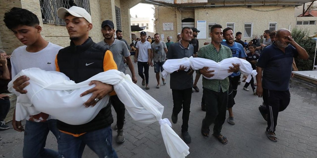 Filistin Sağlık Bakanlığından Uluslararası Topluma "Kefen Gönderin" Çağrısı