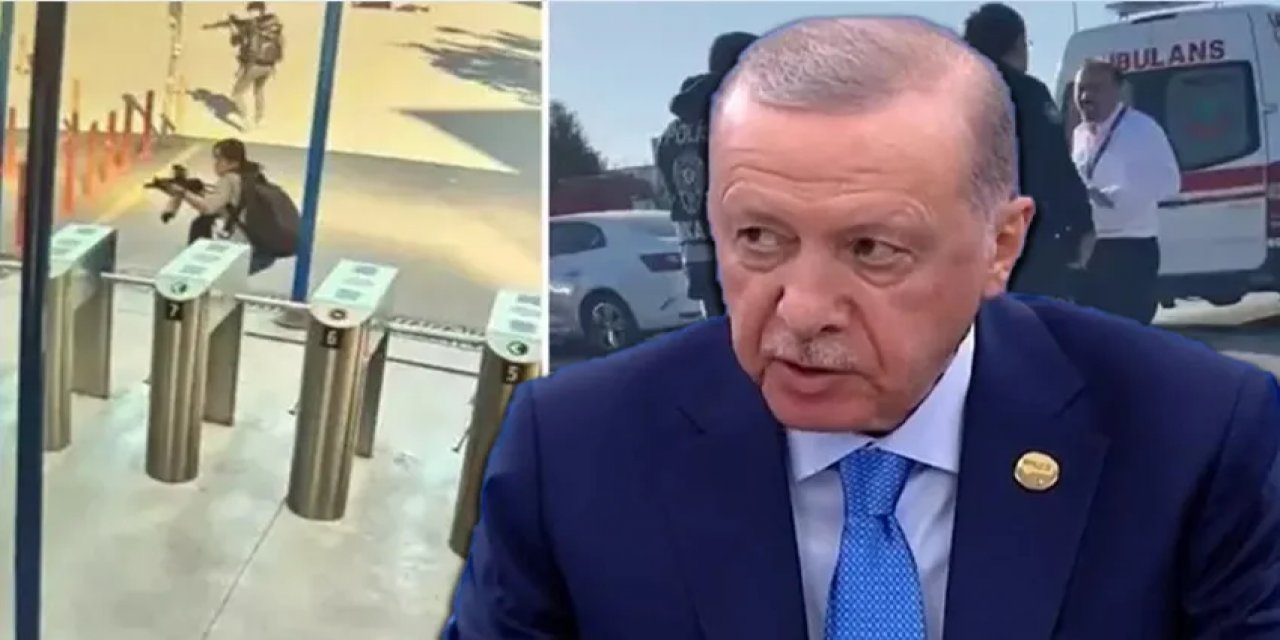 Erdoğan'dan TUSAŞ'taki Terör Saldırısıyla İlgili Açıklama: "4 Şehidimiz, 14 Yaralımız Var"