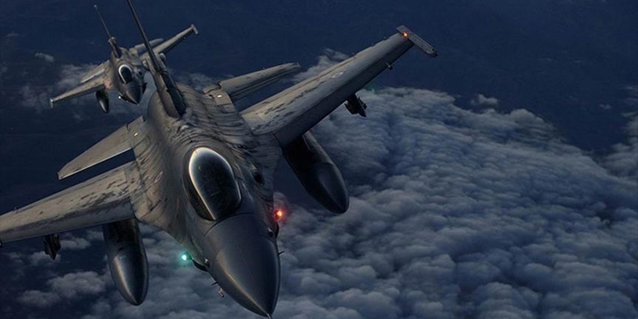 Irak'ın ve Suriye'nin Kuzeyine Düzenlenen Hava Harekatında 32 Terör Hedefi İmha Edildi