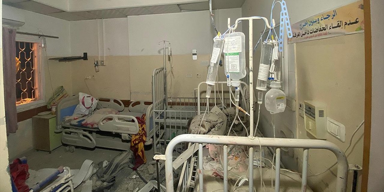İsrail Ordusu, Gazze'nin Kuzeyindeki Kemal Advan Hastanesi'nin Çocuk Yoğun Bakım Ünitesini Hedef Aldı