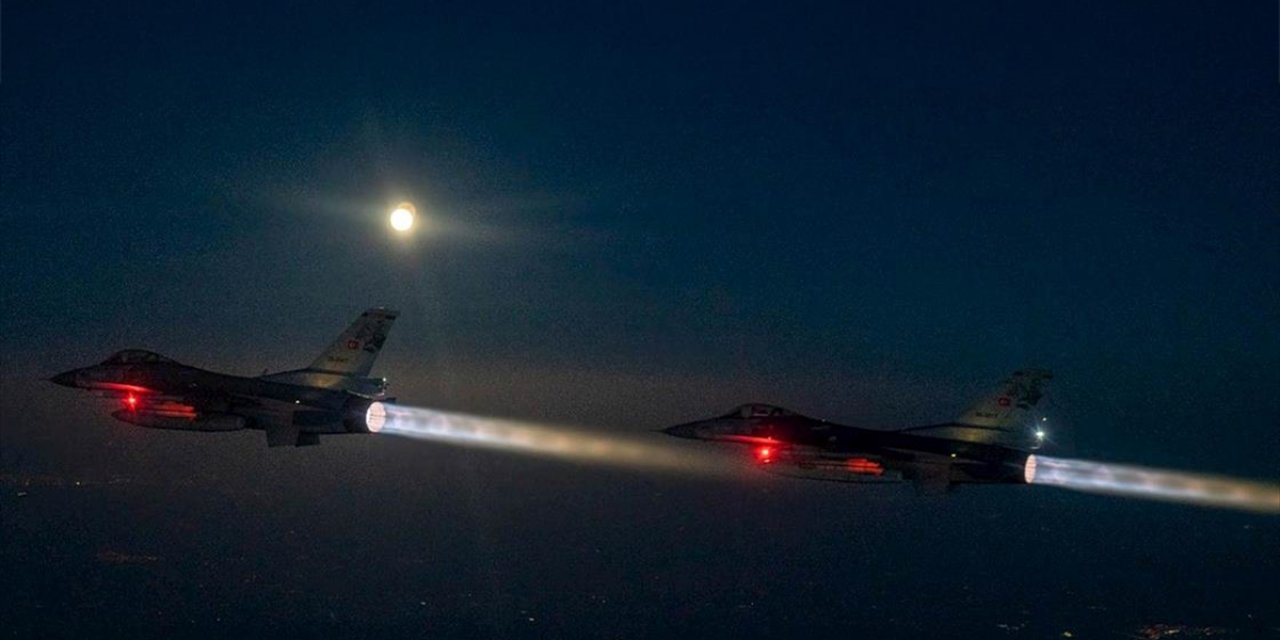 Irak'ın Kuzeyine Düzenlenen Hava Harekatında 34 Terör Hedefi İmha Edildi