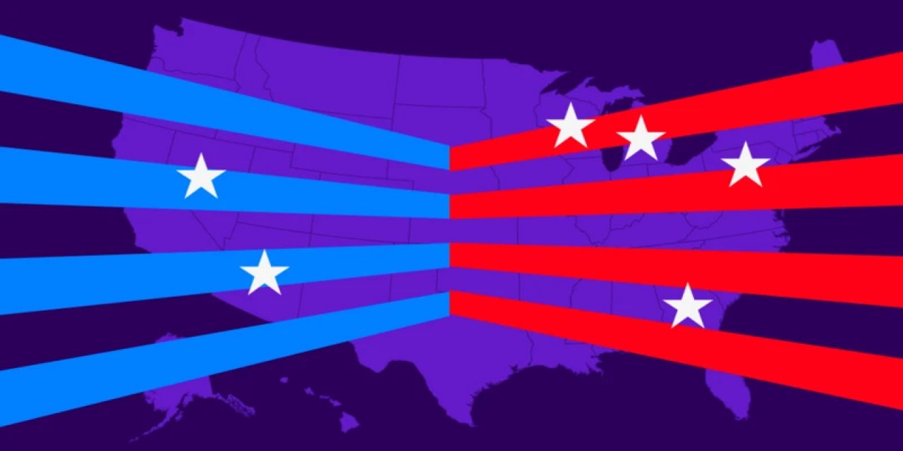 ABD Seçimlerinde Başkanı Belirleyecek 7 Kritik Eyalet