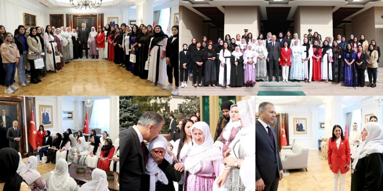 İçişleri Bakanı Yerlikaya, Şırnak'tan Gelen Şehit ve Gazi Ailelerini Ağırladı