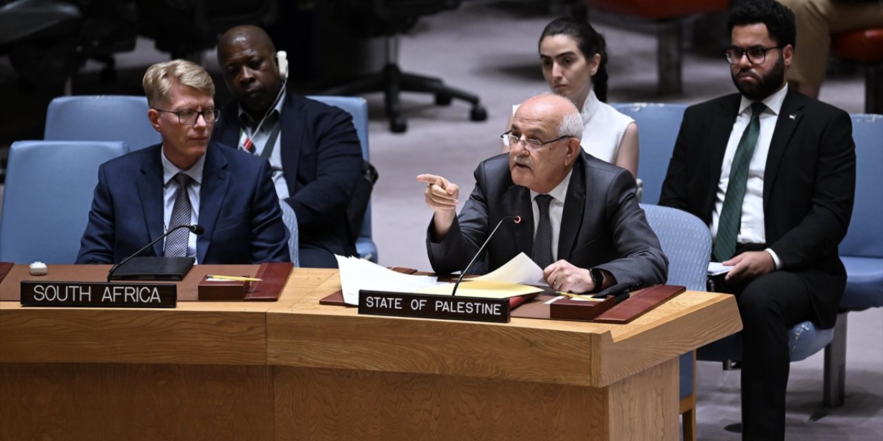 Filistin'in BM Daimi Temsilcisi Mansur: Ya Bu Soykırımı Durdurun Ya Da Sonsuza Kadar Susun