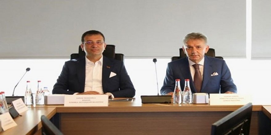 Ekrem İmamoğlu'ndan Cengiz Holding'e Ziyaret