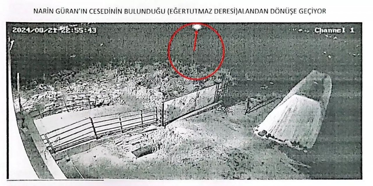Narin Güran'ın Kaybolduğu Gecenin Görüntüleri Ortaya Çıktı!