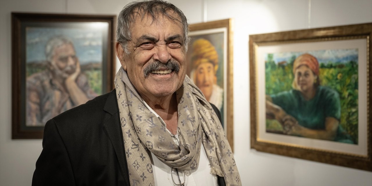 Ressam Kibarkaya'nın "Parmak İzlerim" Adlı Sergisi Başkentte Açıldı