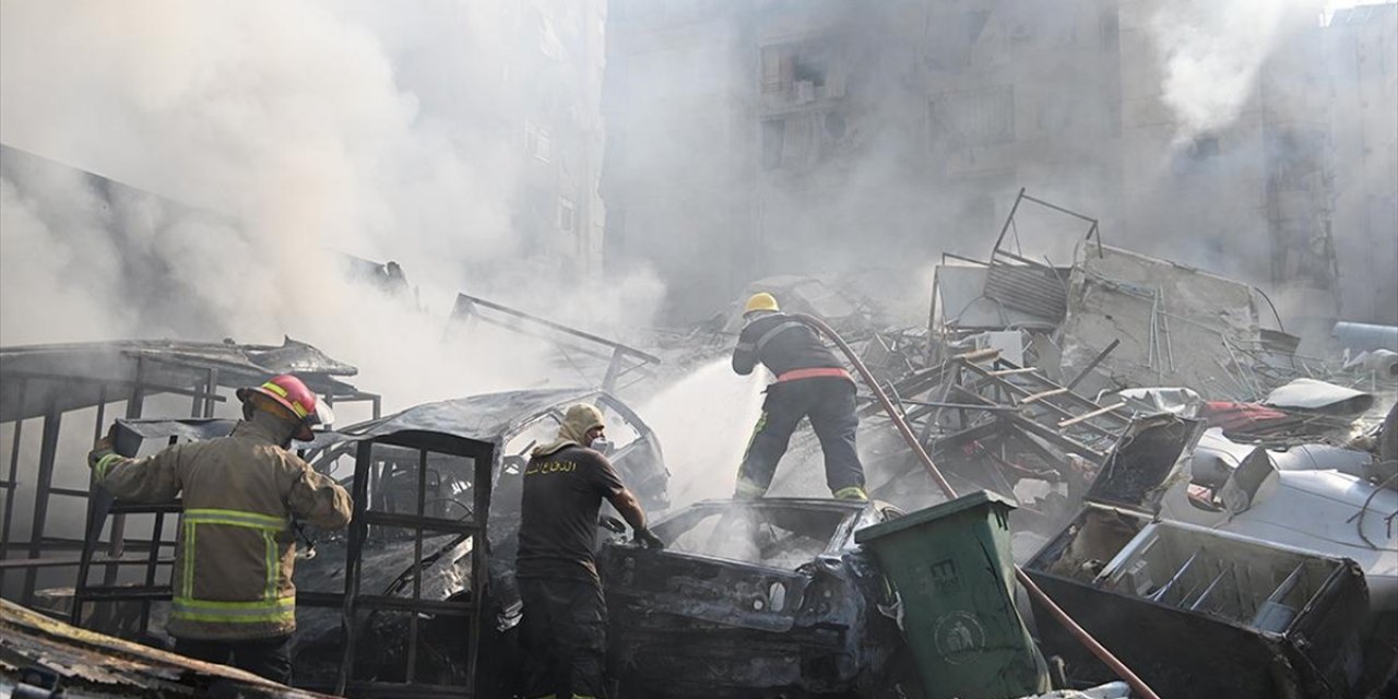 İsrail'in Lübnan'ın Güneyi Ve Doğusuna Düzenlediği Saldırılarda 17 Kişi Öldü