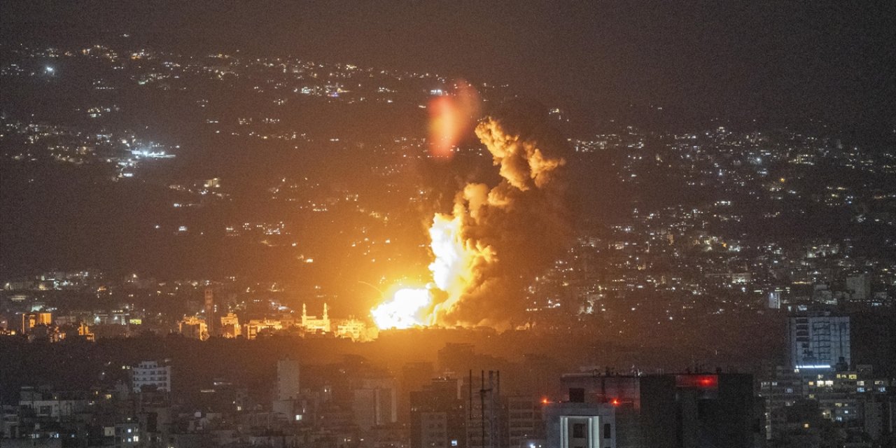 İsrail Ordusunun Lübnan'ın Baalbek Kentine Saldırılarında Son 24 Saatte 52 Kişi Hayatını Kaybetti