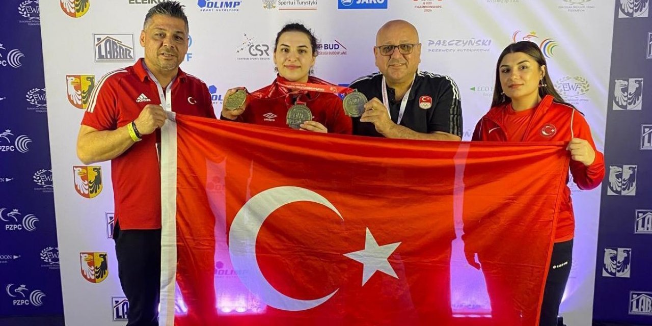 Milli Kadın Haltercilerden Avrupa Şampiyonası'nda 3 Altın ve 3 Gümüş Madalya