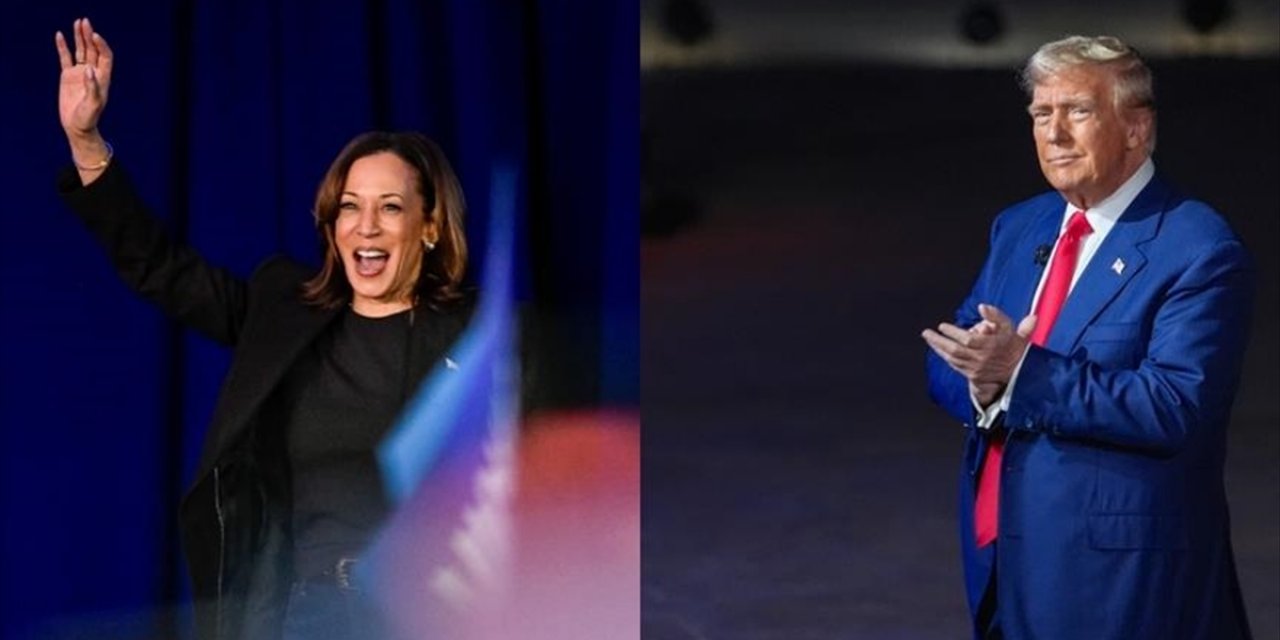 ABD Başkanlık Anketlerinde Trump Burun Farkıyla Harris'in Önünde