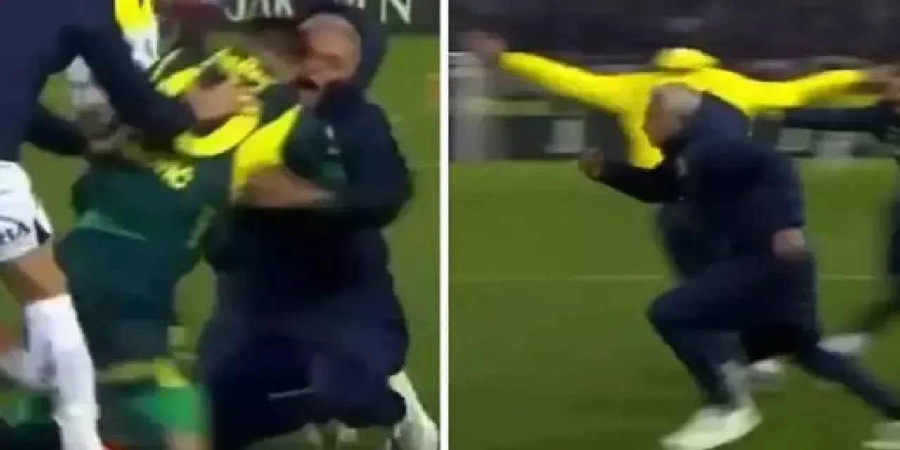 Jose Mourinho Gol Sonrası Çılgına Döndü