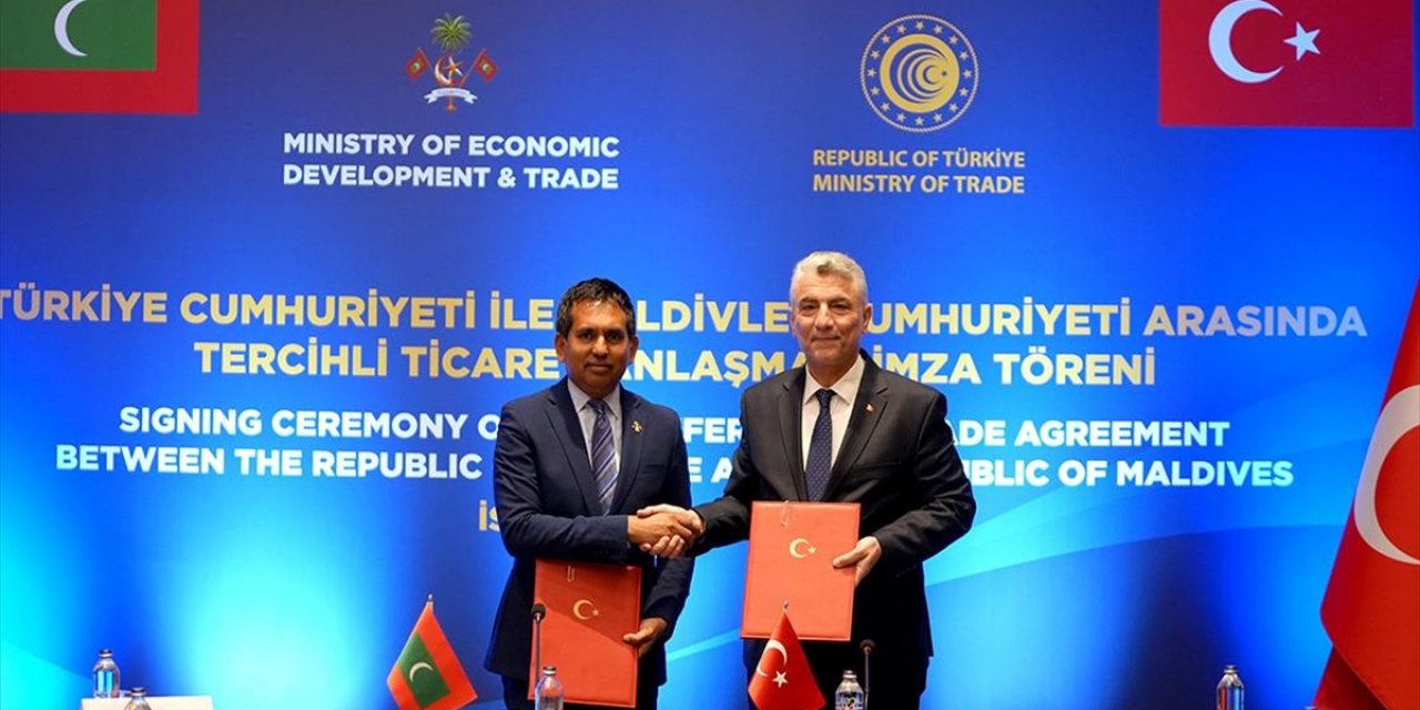 Türkiye İle Maldivler Arasında Tercihli Ticaret Anlaşması İmzalandı