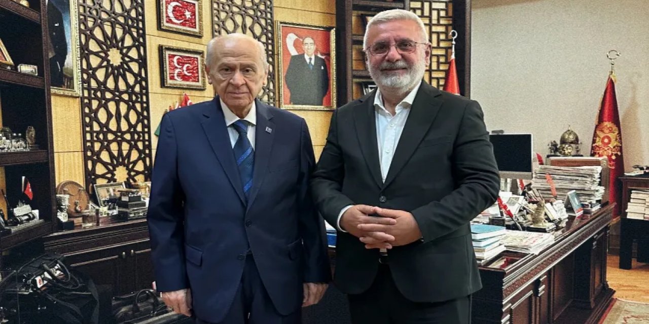 AK Partili Mehmet Metiner, Bahçeli İle Görüştü!