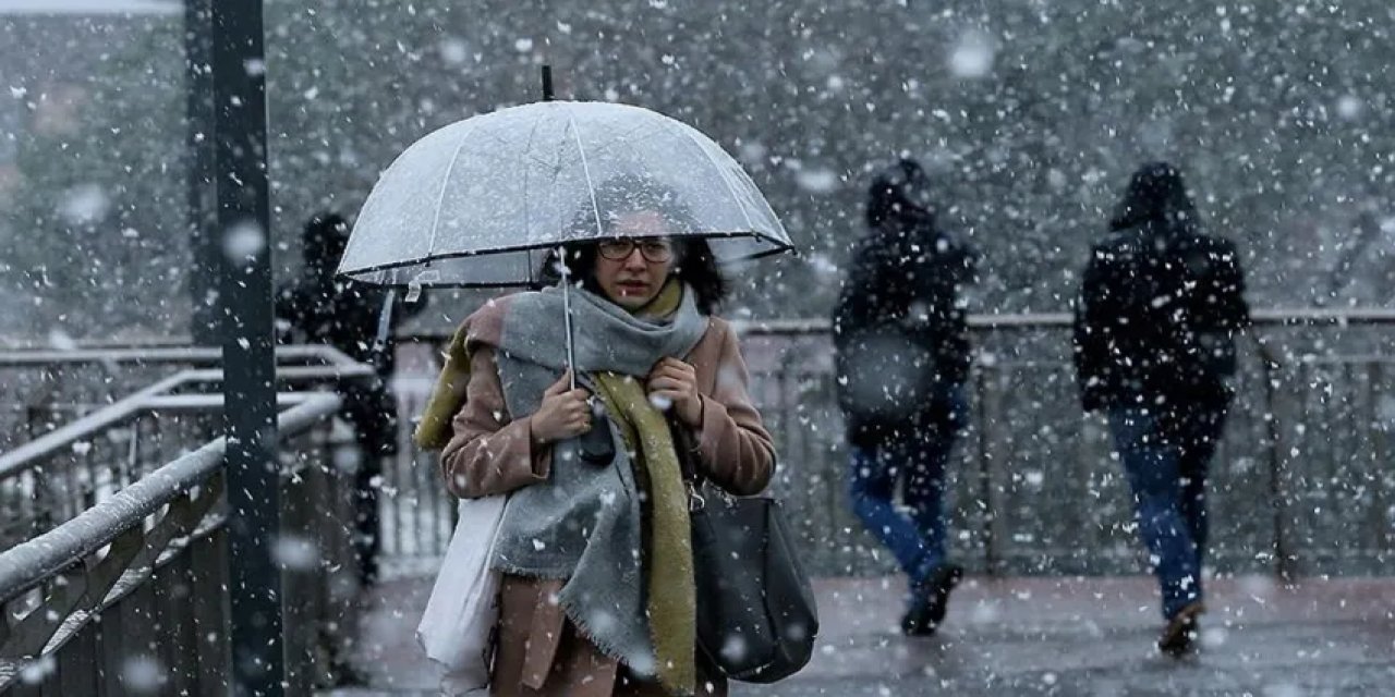 Meteoroloji’den Kar Yağışı ve Sağanak Uyarısı!