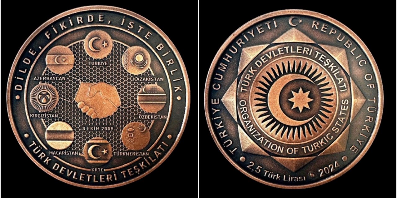 Cumhurbaşkanı Erdoğan, Özel Hatıra Parayı Liderlere Hediye Etti