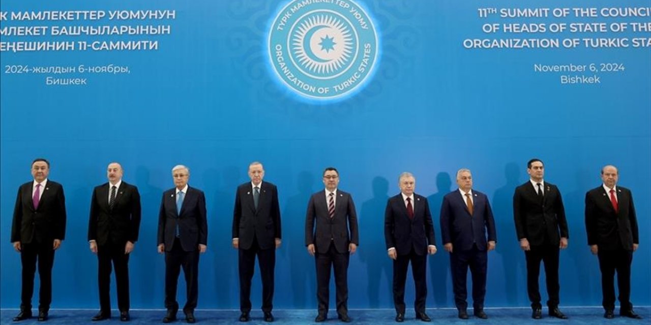 Türk Devletleri Teşkilatı Devlet Başkanları Konseyi 11. Zirvesi'nin Bişkek Bildirisi Kabul Edildi