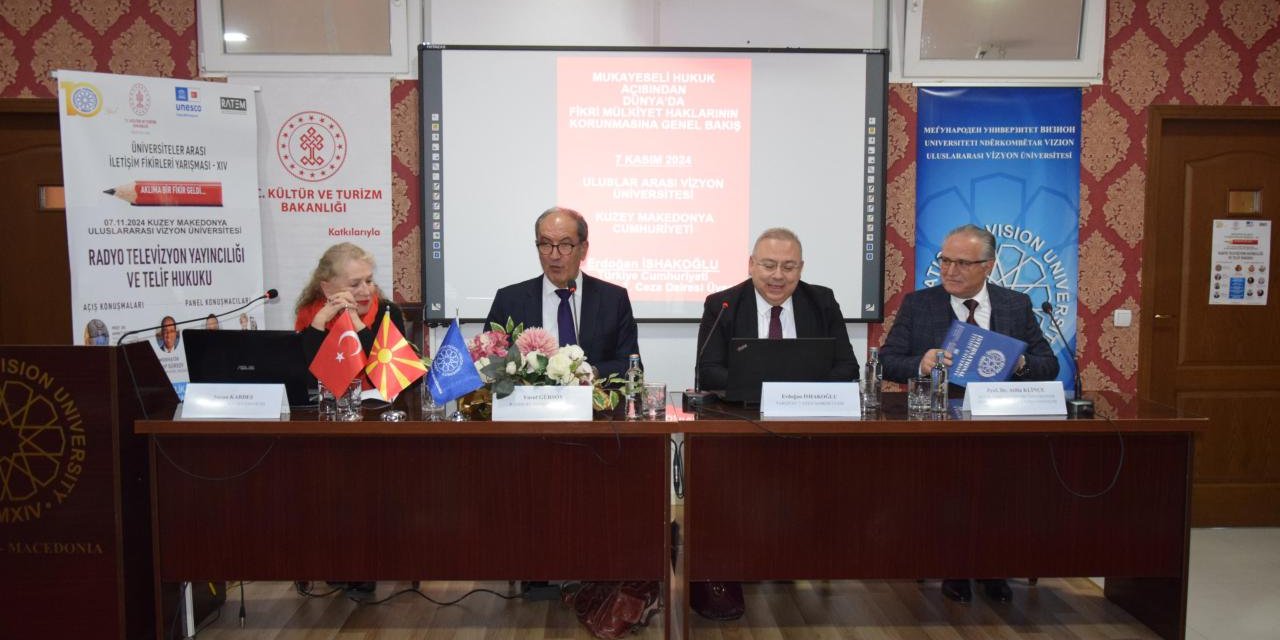 Kuzey Makedonya’da 'Radyo Televizyon Yayıncılığı ve Telif Hukuku' Paneli