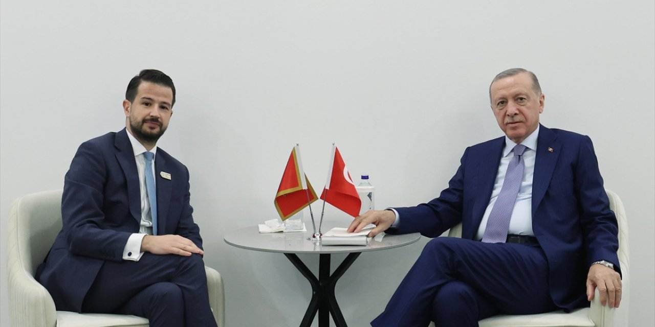 Cumhurbaşkanı Erdoğan, Karadağ Cumhurbaşkanı Milatovic İle Görüştü